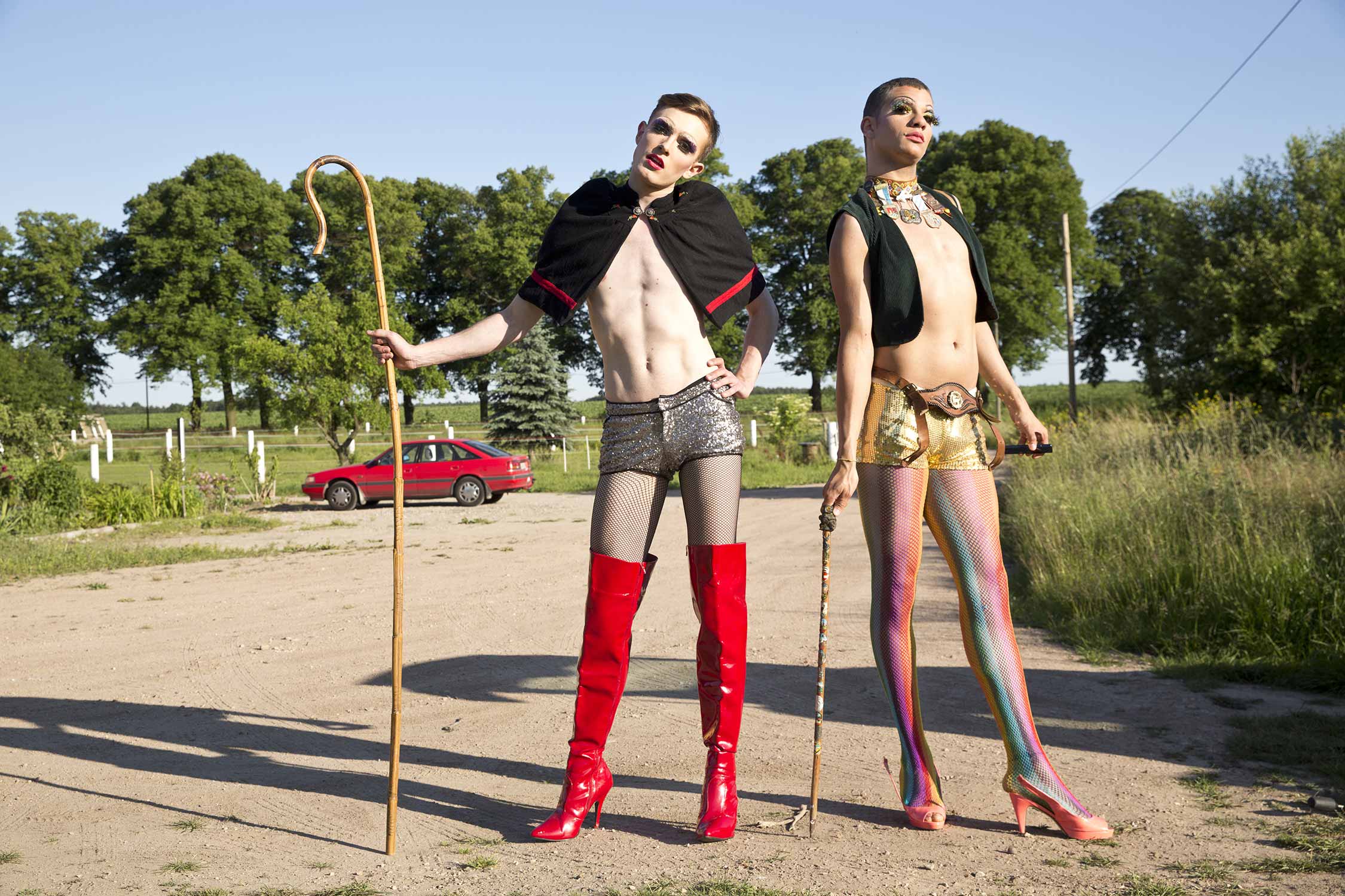 Making Of 'Rainbowsheeps'-Shooting Caterina Rancho