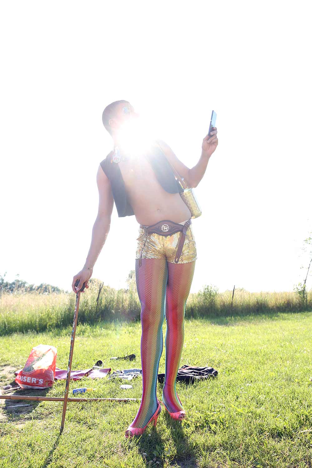 Making Of 'Rainbowsheeps'-Shooting Caterina Rancho