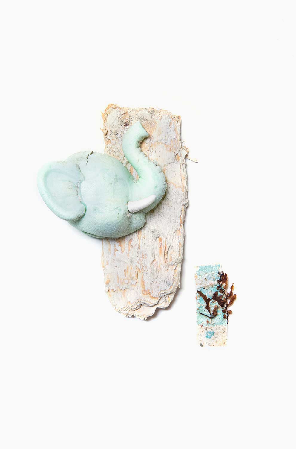 Fusion between nature and plastic waste at the Gulf of Thailand.