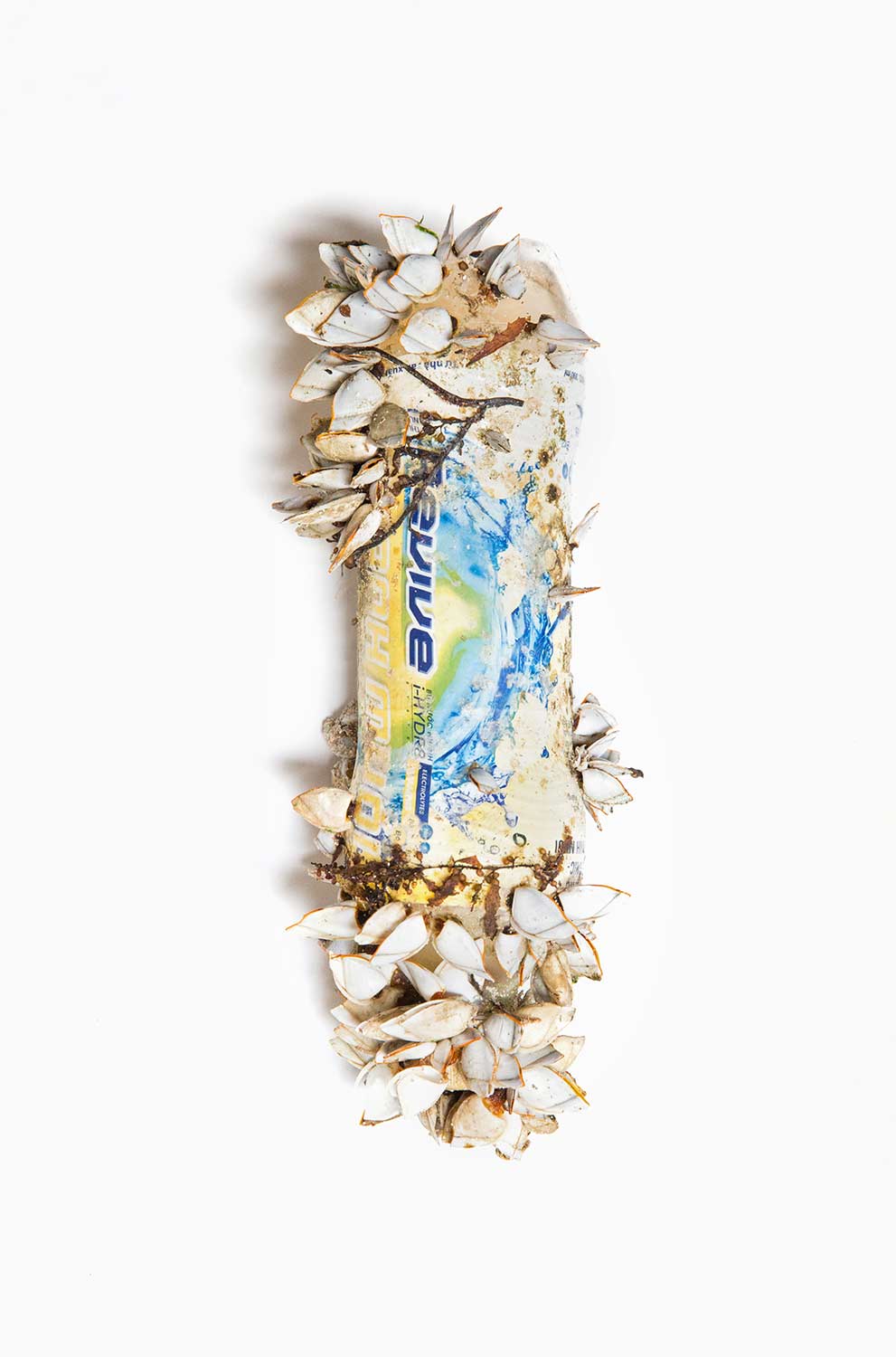 Fusion between nature and plastic waste at the Gulf of Thailand.